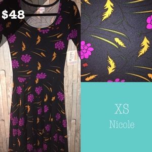 NEW LULAROE NICOLE DRESS